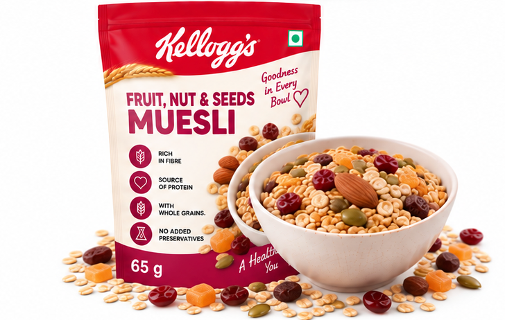 Kellogg's Fruit, Nut & Seeds Muesli 4