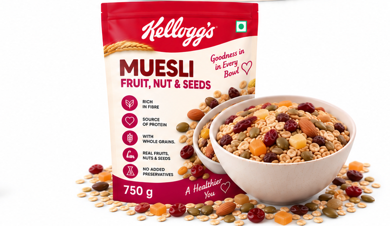 Kellogg's Muesli Fruit, Nut & Seeds 4