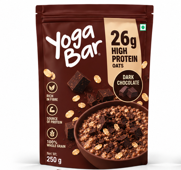 Yoga Bar 26g High Protein Oats (Dark Chocolate)