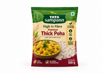 Tata Sampann High in Fibre Premium Thick Poha