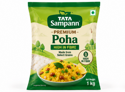 Tata Sampann Premium Poha - High in Fibre