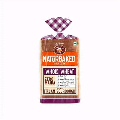 Naturbaked Whole Wheat Bread (Zero Maida)