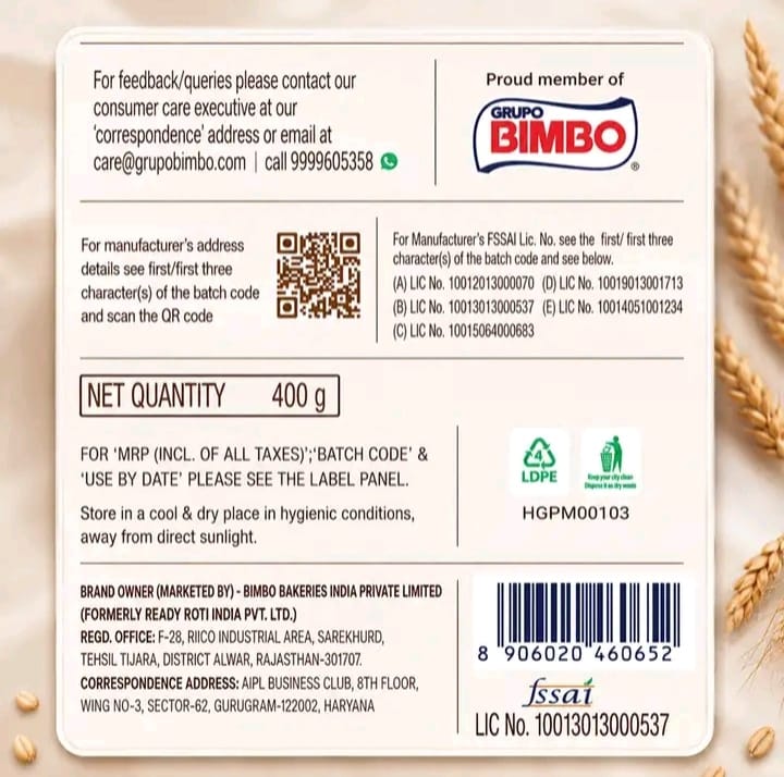 Harvest Gold Hearty Brown Bread 10
