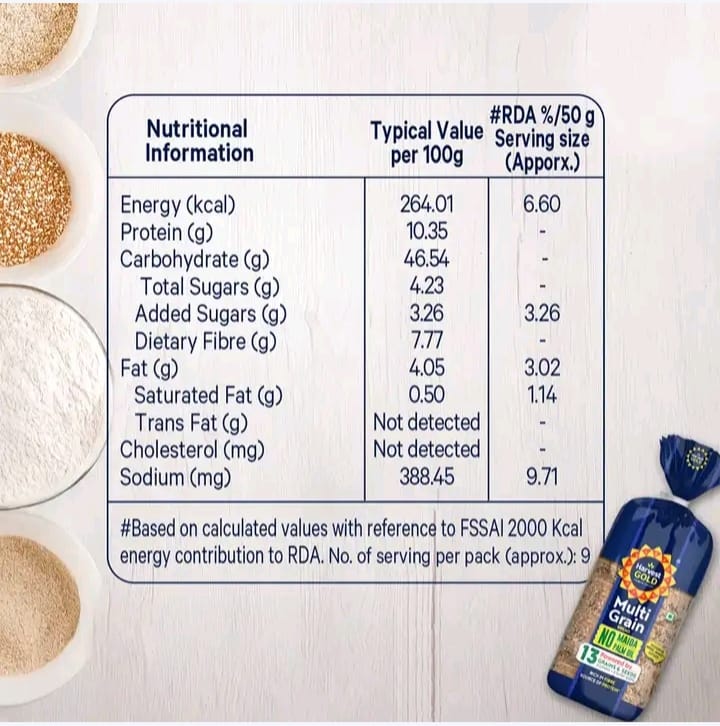 Harvest Gold Multigrain Bread 4