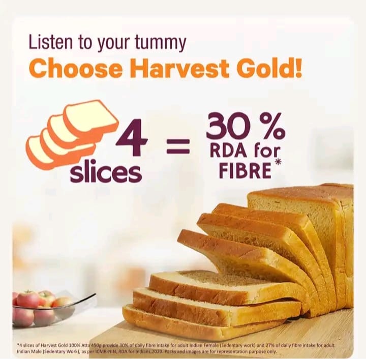 Harvest Gold Atta Whole Wheat Bread 7