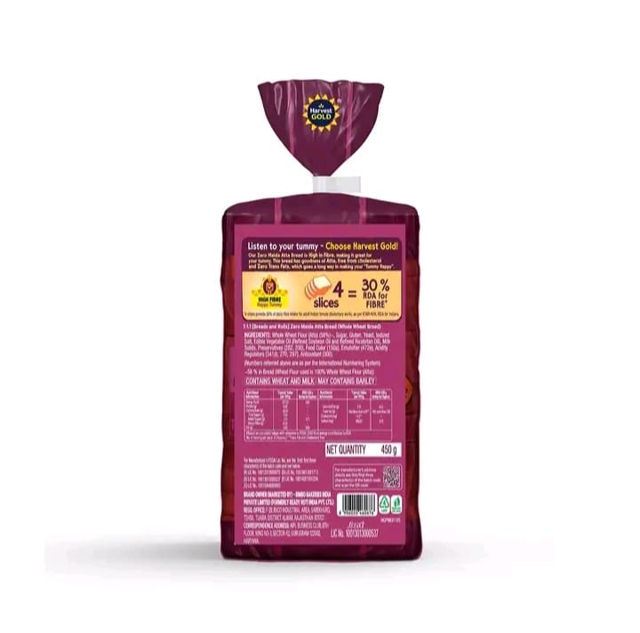 Harvest Gold Atta Whole Wheat Bread 3