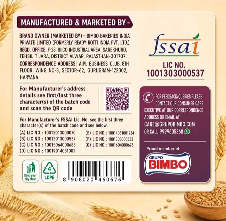 Harvest Gold Atta Whole Wheat Bread 5