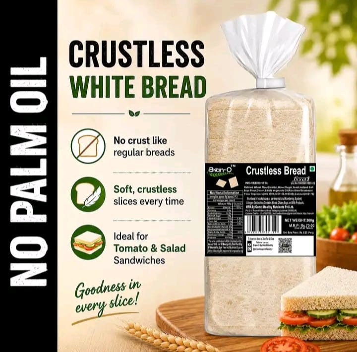 BranO Plus Crustless White Bread 3