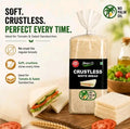 BranO Plus Crustless White Bread 4