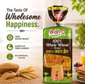 BranO 100% Atta Whole Wheat Bread 0% Maida 5