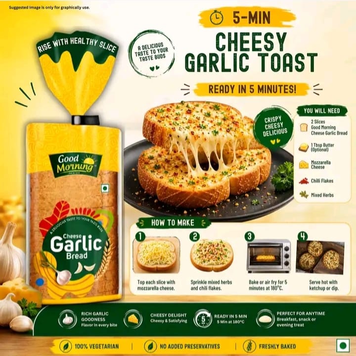 Good Morning Cheese Garlic Bread 3