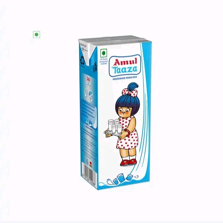 Amul Taaza Toned Milk 2