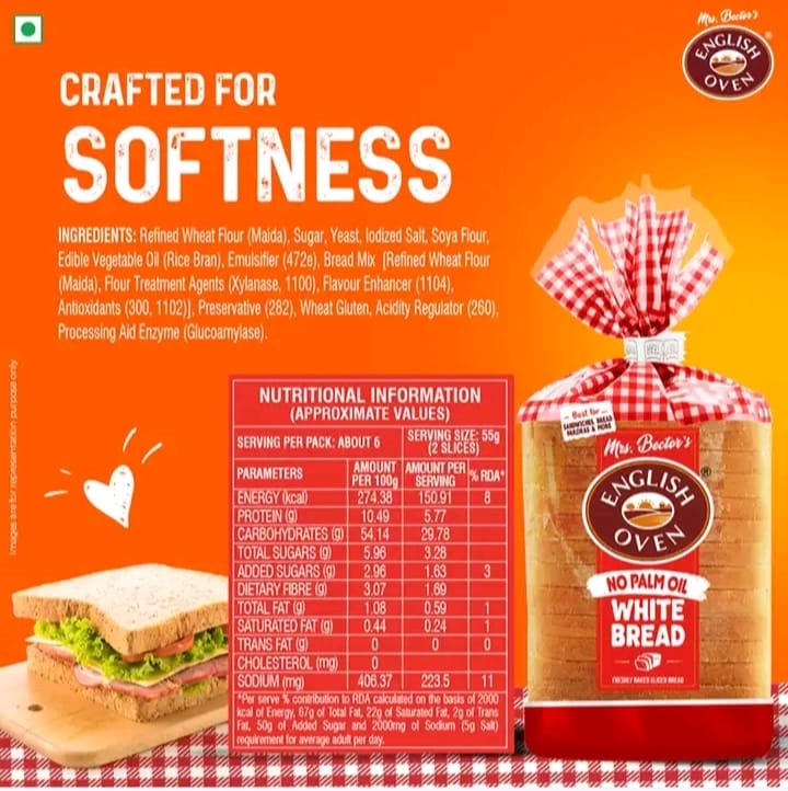 English Oven Premium White Bread 5