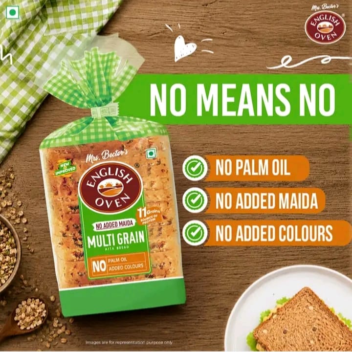 English Oven Zero Maida Multigrain Bread 2