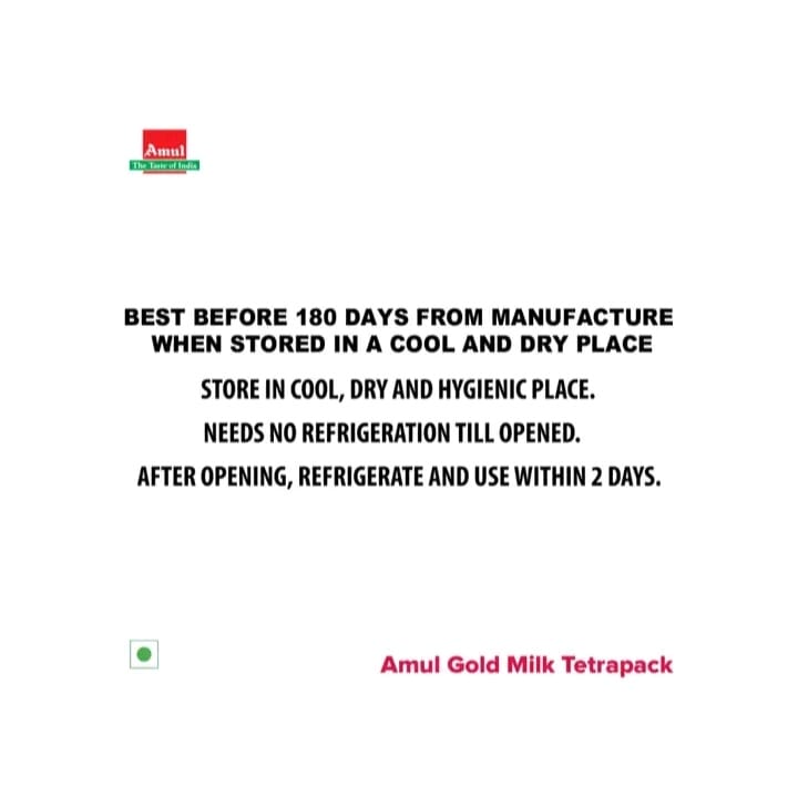 Amul Gold Milk 7