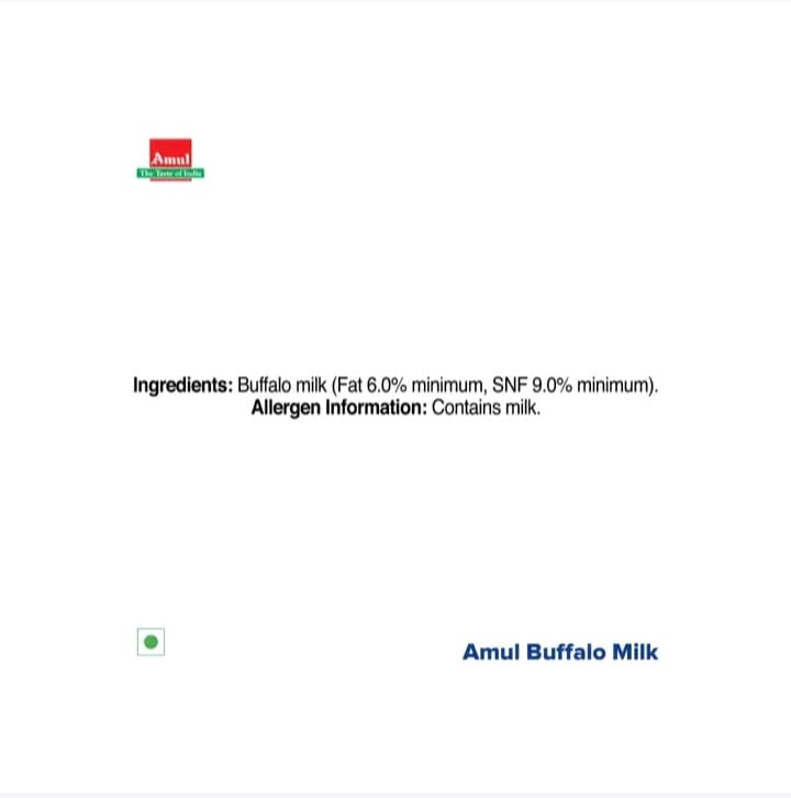 Amul Buffalo A2 Milk 6