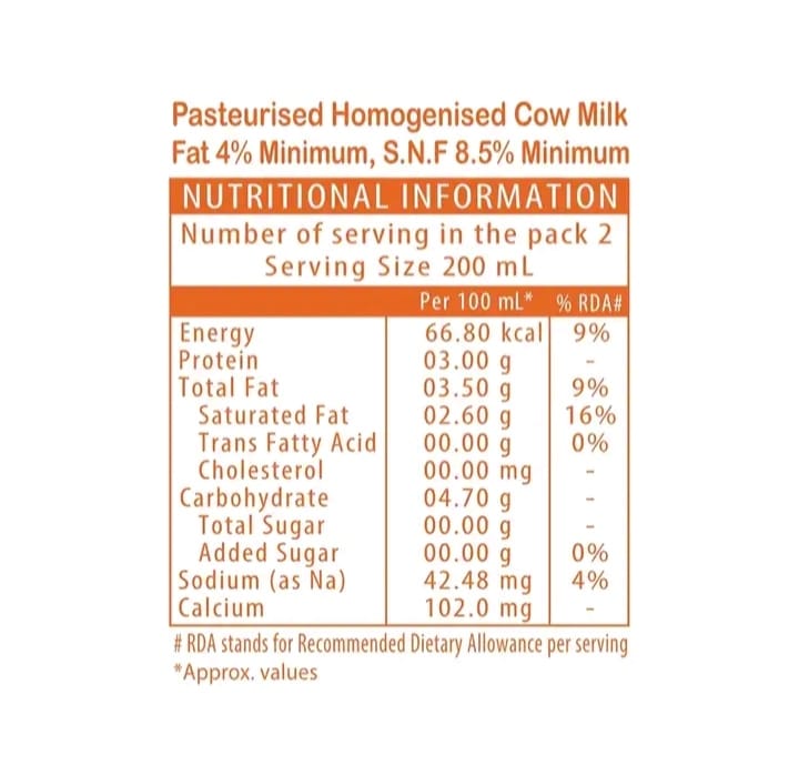 Namaste India Cow Milk 6
